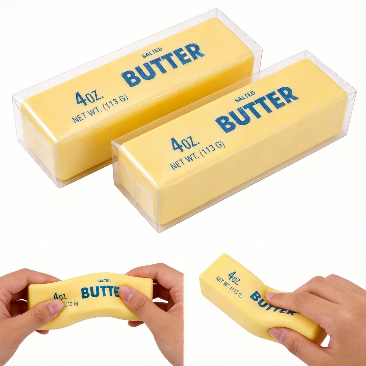 Large Slow Rising Butter Squishy, 24 CM