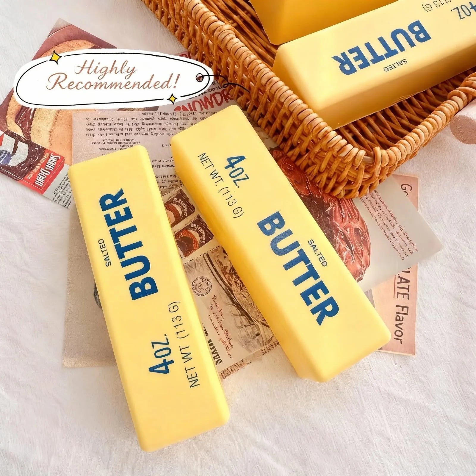 Large Slow Rising Butter Squishy, 24 CM