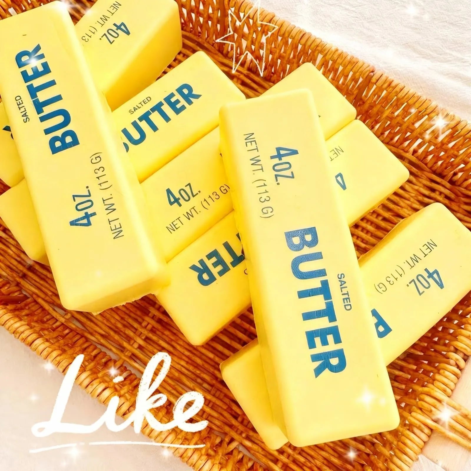 Large Slow Rising Butter Squishy, 24 CM
