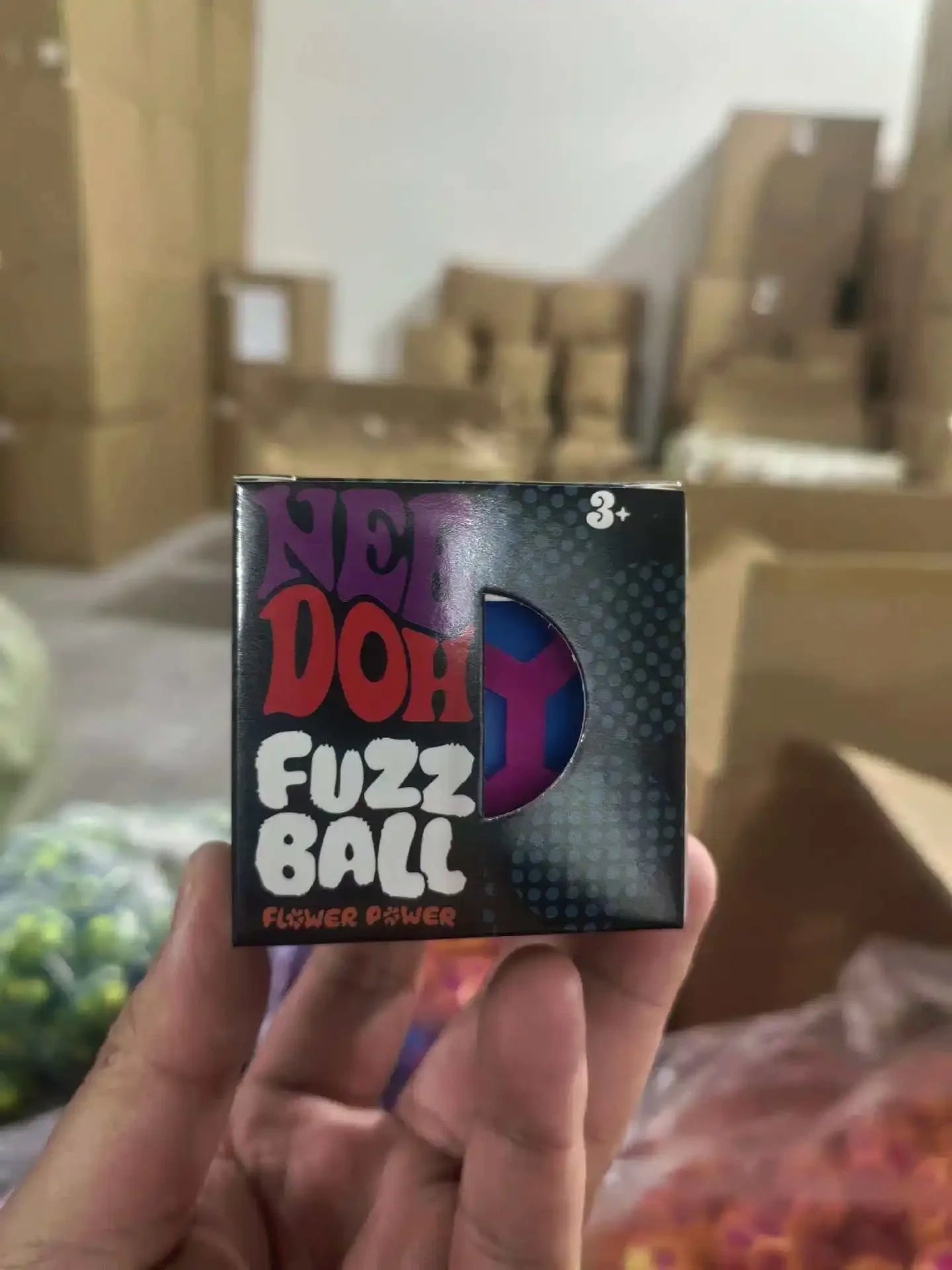 Schylling Needoh Atomic Stress Relief Ball Squishy