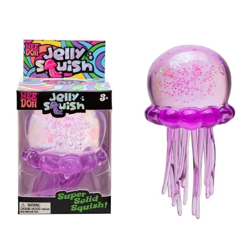 Schylling Needoh Fuzz Ball Jellyfish Squishy