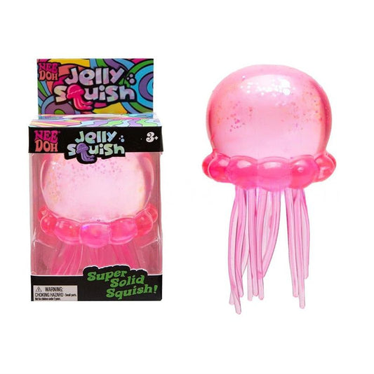 New Needoh Nice Cube Jellyfish Swinging Tentacles Sensory Toy