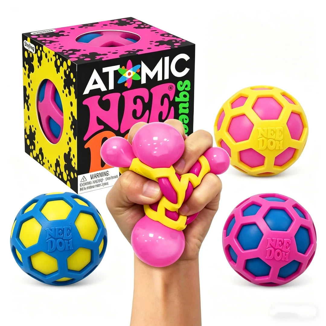 Schylling Needoh Atomic Stress Relief Ball Squishy
