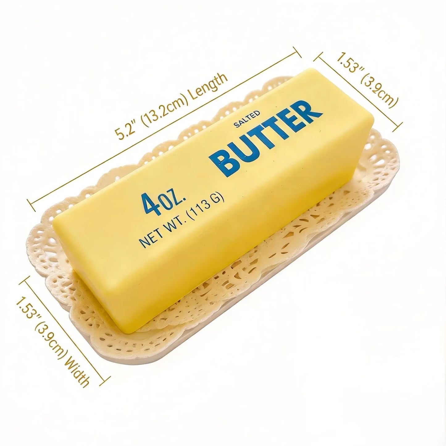 Large Slow Rising Butter Squishy, 24 CM