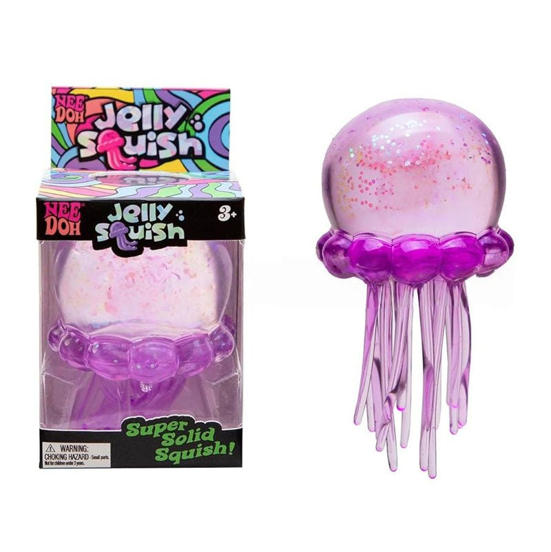 New Needoh Nice Cube Jellyfish Swinging Tentacles Sensory Toy